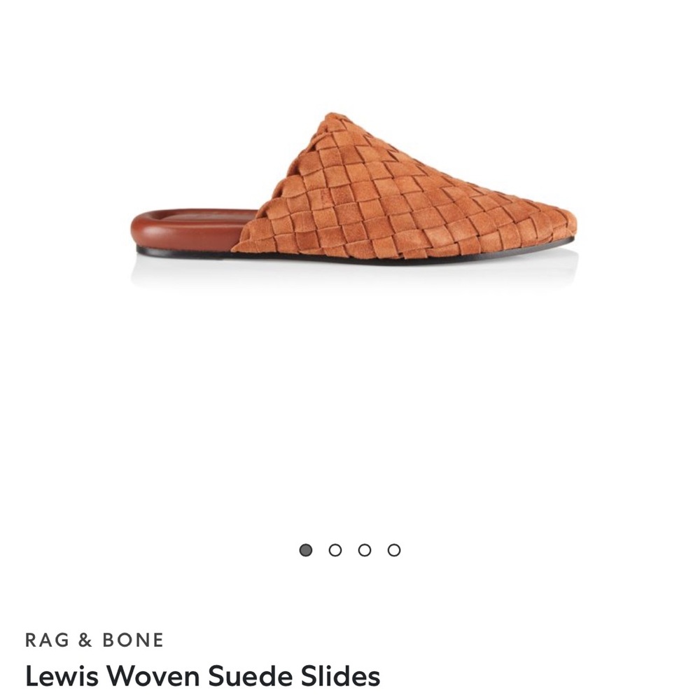 Brand new rag and bone Lewis woven suede flats. Never worn. Sold out on website.